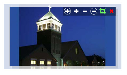 Church Website Builder Image Crop