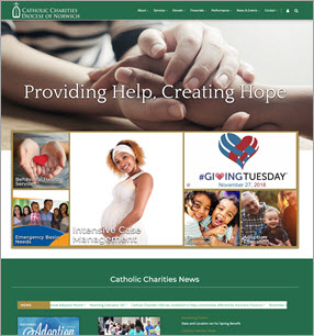 Charities and Parish Web Design