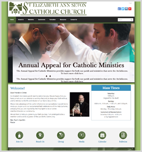 Best Catholic Church Websites