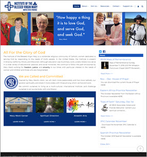 Catholic Parish and Community Web Design